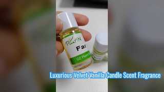 Premium Velvet Vanilla Fragrance Oil for Soy Candles