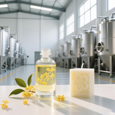 Soy Candle Fragrances Lemon Osmanthus Fragrance Oil For Scented Candle Production With Free Sample