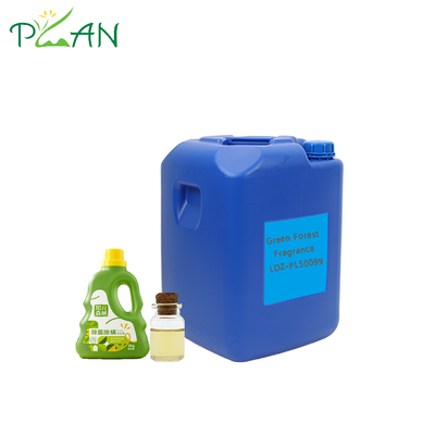 Skin Friendly Green Forest Fragrance Oil For Laundry Detergent / Softener Production/Making With Free Sample
